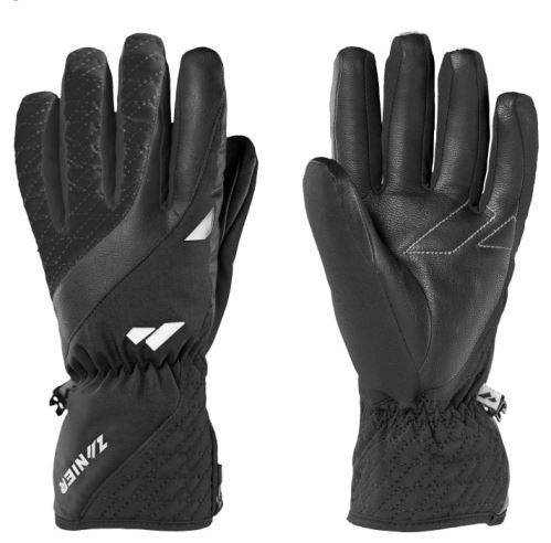 Dámské lyžařské rukavice Zanier Aurach GTX - black - vel. 8