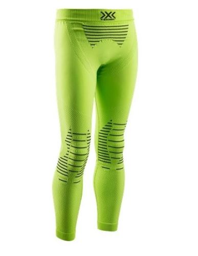 Dětské funkční kalhoty X-Bionic INVENT 4.0 PANTS LNG JR, green lime/black vel. 12/13 let