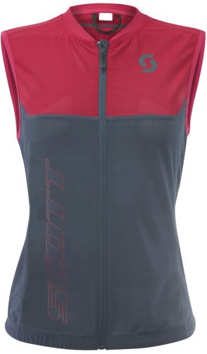 Dámský páteřák Scott Light Vest W's Actifit Plus Black/ruby red vel. L (170 - 175 cm)