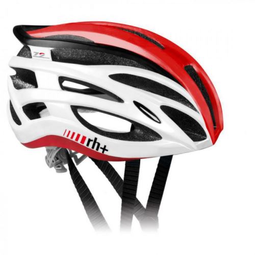 Cyklistická helma RH+ Z2in1 shiny white/shiny red vel. L/XL (58 - 62 cm)