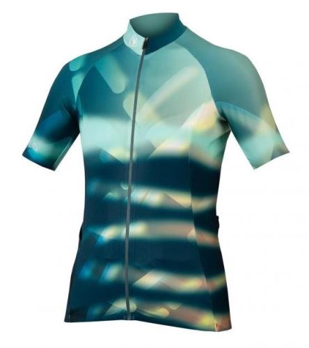 Dámský dres Endura Virtual Texture - modrá