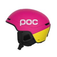 Lyžařská helma POC Obex Contour Rhos Red Matt/Citrine Yellow Matt