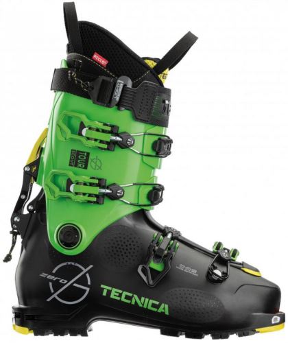 Skialpinistické lyžařské boty TECNICA Zero G Tour Scout - black/green 21/22