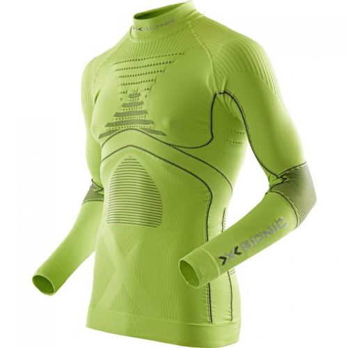 Pánské funkční triko X-Bionic Accumulator Evo Shirt Long Turtle Neck Man Green vel. S/M