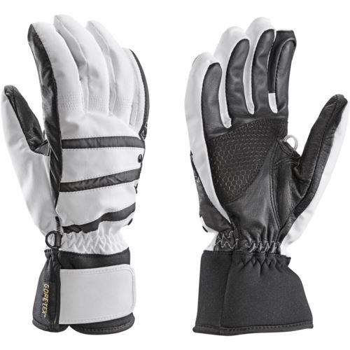 Dámské lyžařské rukavice Leki Core Lady black/white vel. 6,5