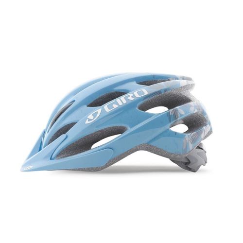 Dámská cyklistická helma Giro Verona - Ice Blue Flowers vel. 50–57 cm