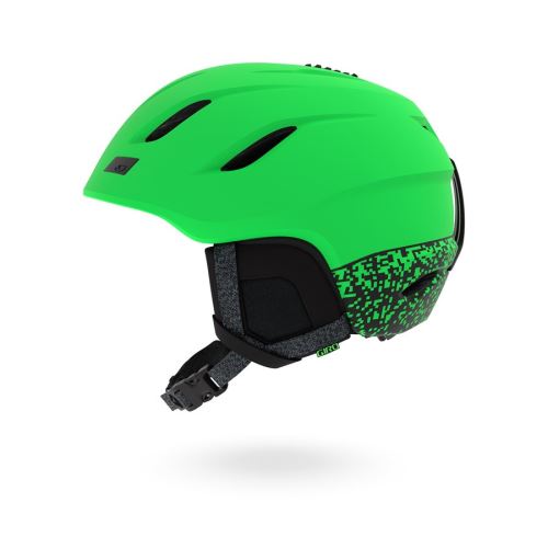 Lyžařská helma GIRO Nine - mat bright green vel. L (59–62,5 CM)