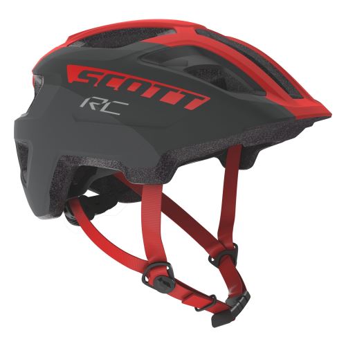 dětská cyklistická helma Scott Jr Spunto (CE), grey/red RC