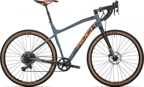 Gravel bike Rock Machine GravelRide 700 vel. M (53 cm) - slate grey/neon orange/black 2019