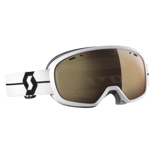 Lyžařské brýle Scott Muse Pro LS - white/black/light sensitive bronze chrome