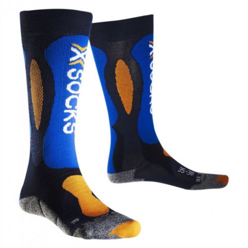 Ponožky X-Socks Ski Carving Silver Junior vel. 27/30