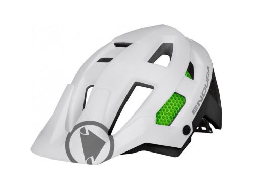 cyklistická helma Endura SingleTrack - White