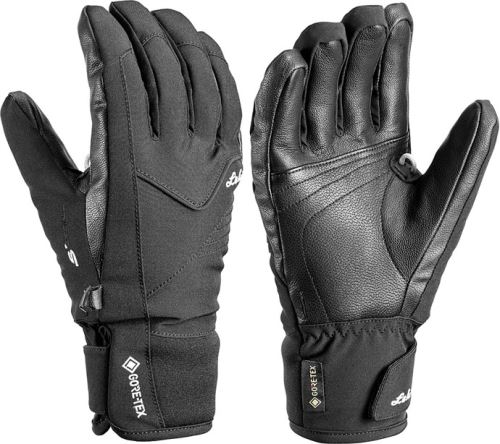 Dámské lyžařské rukavice Leki Ergo S GTX Lady - black vel. 7,5