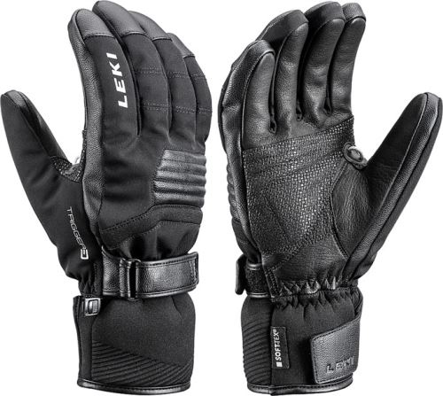 lyžařské rukavice LEKI Stormlite 3D - black - vel. 10
