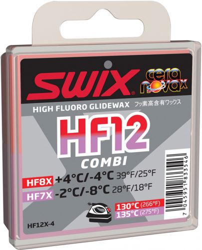Skluzný vosk Swix HF12X Combi - 40g
