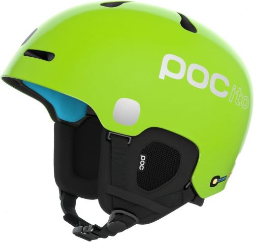 dětská lyžařská helma POC POCito Fornix SPIN - Fluorescent Yellow/Green