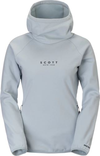 Dámská mikina Scott Hoody W's Defined Warm mist blue