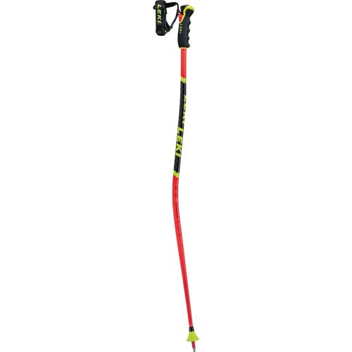 Juniorské závodní hole Leki WCR Lite GS 3D, fluorescent red-black-neonyellow, 95 cm