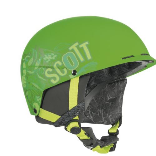 Lyžařská helma Scott Trouble green mat vel. S