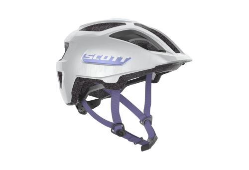 Dětská cyklistická helma Scott jr Spunto Plus (CE) white/dream blue RC 50-56cm