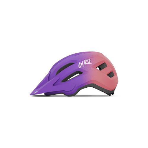 dětská cyklistická helma GIRO Fixture II Youth Mat Purple/Pink Fade