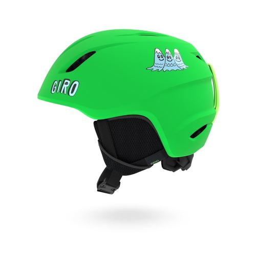 Dětská helma GIRO Launch - mat bright green tagazoo vel. XS (48,5–52 CM)