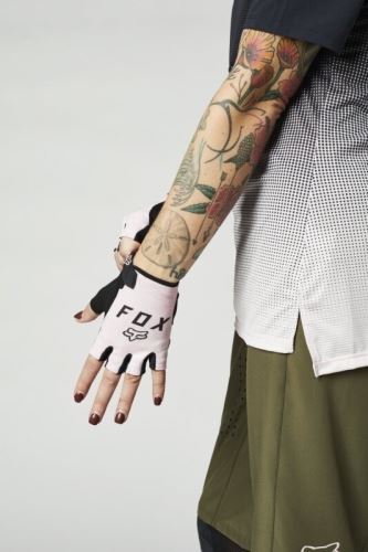 Dámské cyklistické rukavice FOX W Ranger Glove Gel Short - Pink vel. L