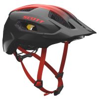 cyklistická helma Scott Supra Plus (CE), dark grey/red vel. M/L