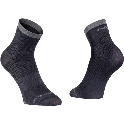 Cyklistické ponožky NORTHWAVE Origin - Black/Dark Grey - vel. S