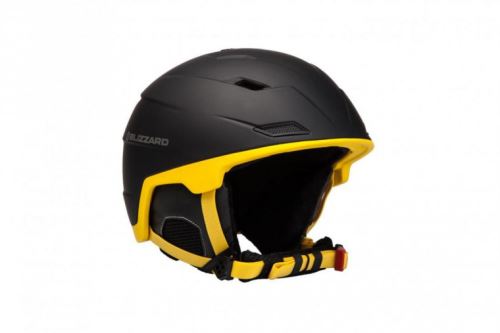 Lyžařská helma BLIZZARD DOUBLE black matt/neon yellow vel. 56-59 cm