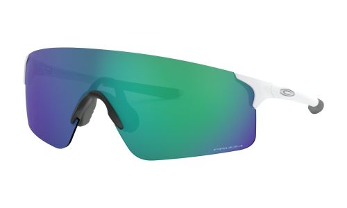 Sportovní brýle Oakley Evzero Blades - Matte White/Prizm Jade