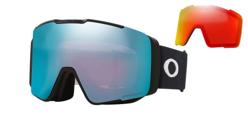 lyžařské brýle Oakley Line Miner Pro M Matte Black/PRIZM Sapphire Iridium