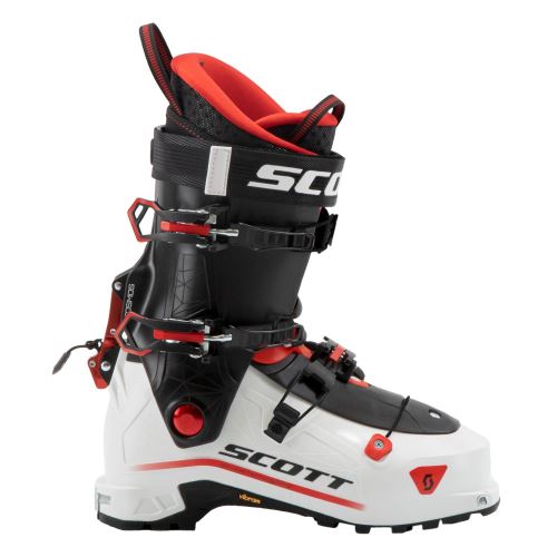 skialpové boty Scott Cosmos - white/red 2021/22