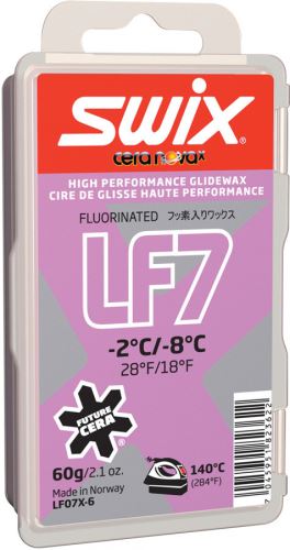 Skluzný vosk Swix LF7X - 60 g (-2/-8°C)