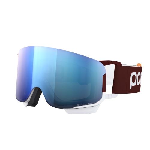 Lyžařské brýle POC Nexal Mid Clarity Comp Garnet Red/Hydrogen White/Spektris Blue ONE
