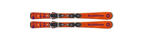 Dětské lyže BLIZZARD Firebird JR + FDT JR 4.5, orange, 26/27