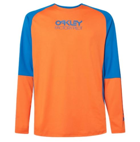 pánský dres Oakley Factory Pilot MTB LS Jersey - Orange