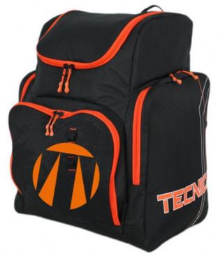 vak TECNICA Family/Team Skiboot backpack, black/orange Velikost 48/s
