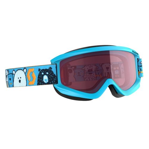 Dětské lyžařské brýle SCOTT AGENT JR - blue / enhancer