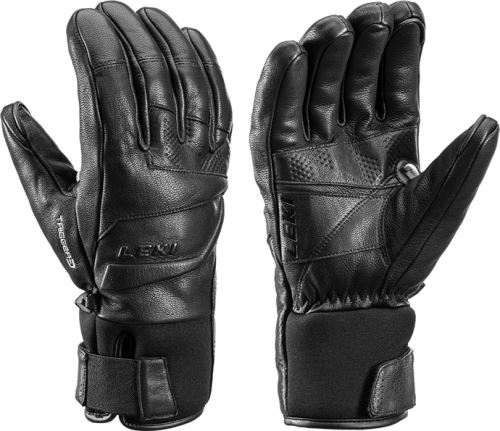 lyžařské rukavice Leki Force 3D, black