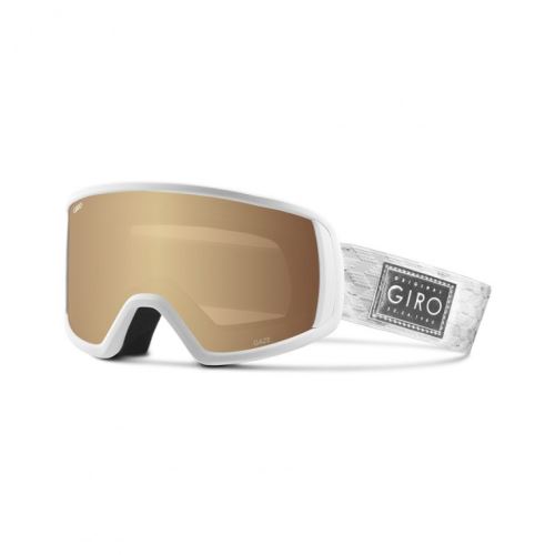 Lyžařské brýle GIRO Gaze White/Silver Shimmer Amber Gold