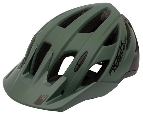 Cyklistická helma ROCK MACHINE Trail Pro - černo/khaki vel.L (58-61 cm)