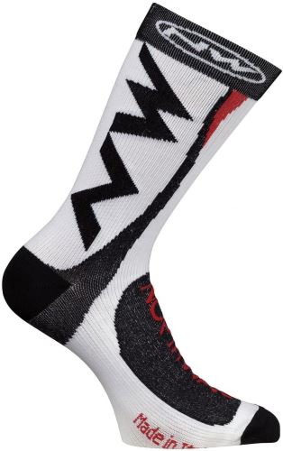 Cyklistické ponožky Northwave Extreme Tech Plus Socks - White vel. 40-43