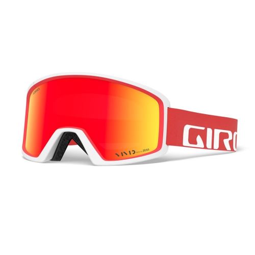Lyžařské brýle GIRO Blok - Red/White Apex Vivid Ember