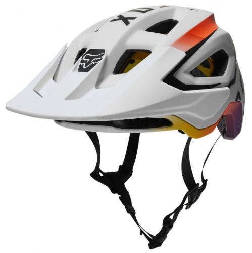 cyklistická helma FOX Speedframe Vnish Ce White