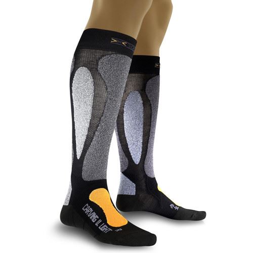 lyžařské ponožky X-Socks Ski Carving Ultralight Black/Orange vel. 45/47