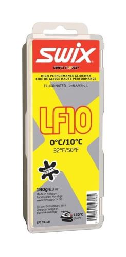 Skluzný vosk Swix LF10X - 60 g (0°C/+10°C)
