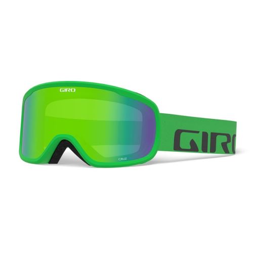 Lyžařské brýle GIRO Cruz - Bright Green Wordmark Loden Green