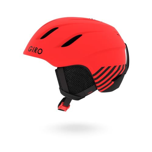 Dětská lyžařská helma GIRO Nine Jr - Mat Bright Red Zoom vel. S