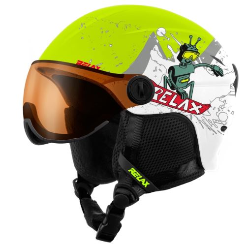 dětská lyžařská helma Relax Twister Visor RH27P vel. XS (49 - 52 cm)